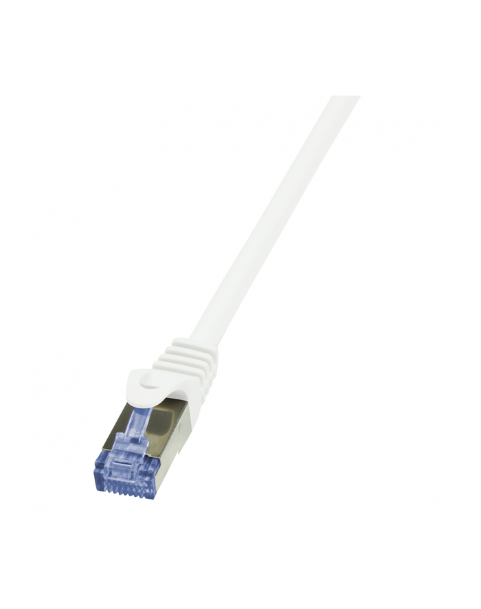 LOGILINK Patchcord Cat.6A 10G S/FTP PIMF PrimeLine 30m biały główny