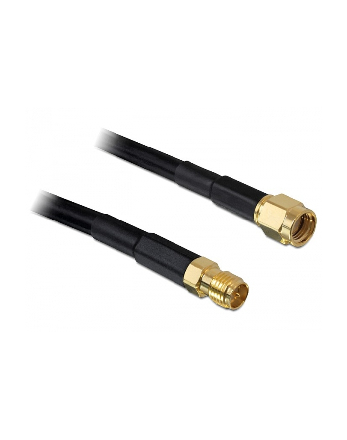 Delock Kabel antenowy RP-SMA Plug > RP-SMA Jack CFD200 2m główny