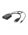Manhattan Konwerter HDMI męski na VGA żeński z audio - nr 5