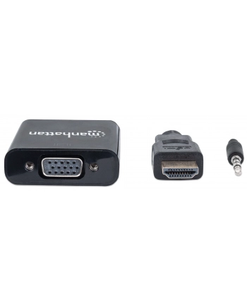 Manhattan Konwerter HDMI męski na VGA żeński z audio nr 2