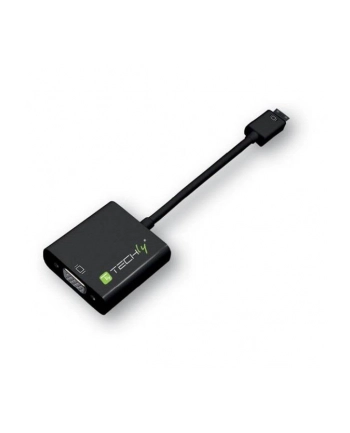 Techly Konwerter mini HDMI (C) męski na VGA żeński nr 1