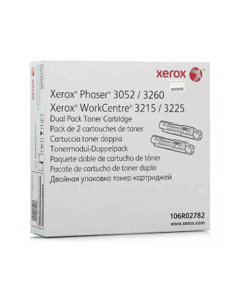 XEROX Toner Czarny 106R02782=Phaser 3052  3260  WorkCentre 3215  3225   2x3000 str.