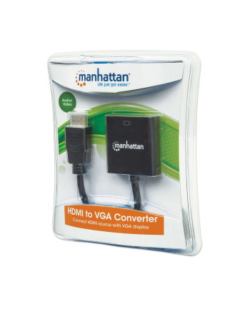 Manhattan Konwerter HDMI męski na VGA żeński