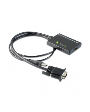 Techly Konwerter SVGA z audio USB na HDMI