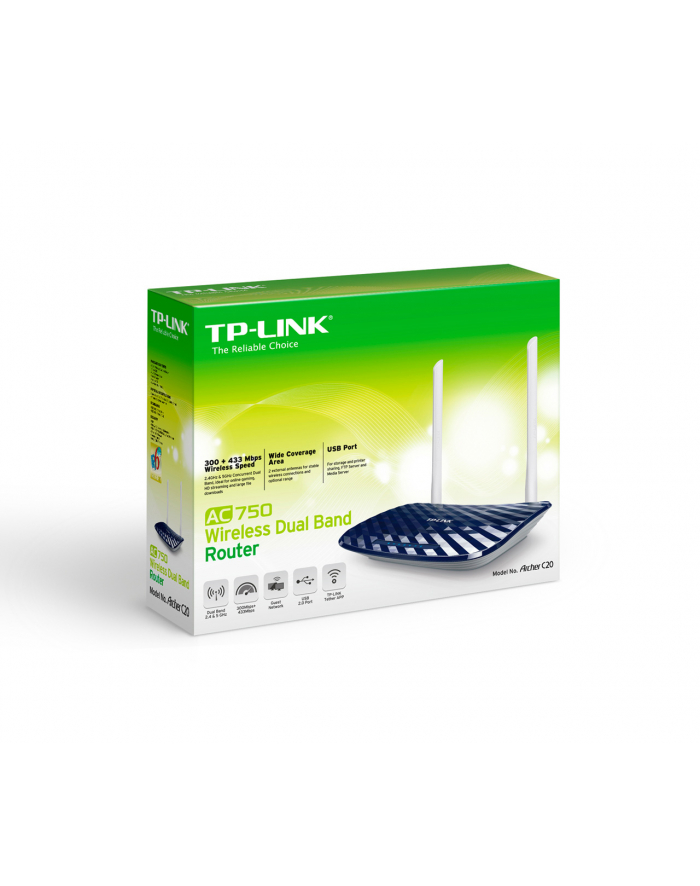 TP-Link Archer C20 AC750 Wireless Dual Band Router główny