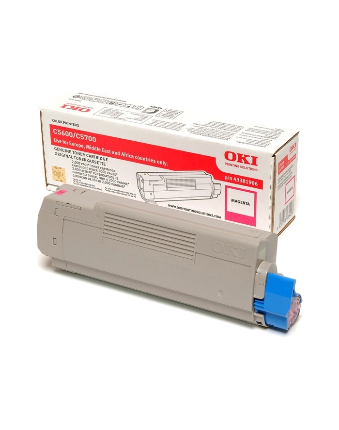OKI Toner Czerwony C56/57=43381906=C5600  C5700  2000 str. główny
