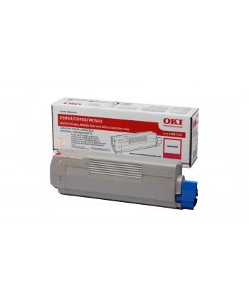 OKI Toner Czerwony C5850/5950=43865722=C5850  C5950  MC560  6000 str. nr 1