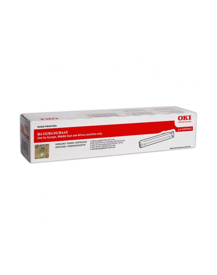 OKI Toner Czarny B410/B430/B440-T=43979102=B410  B430  B440dn  MB460  MB470  MB480  3500 str. główny