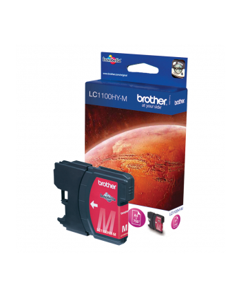 BROTHER Tusz Czerwony LC1100HYM=LC-1100HYM  750 str. nr 1