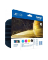 BROTHER Tusz LC1100VALBP=LC-1100VALBP  Zestaw CMYBk  LC1100C+LC1100M+LC1100Y+LC1100BK - nr 36
