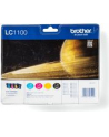 BROTHER Tusz LC1100VALBP=LC-1100VALBP  Zestaw CMYBk  LC1100C+LC1100M+LC1100Y+LC1100BK - nr 38