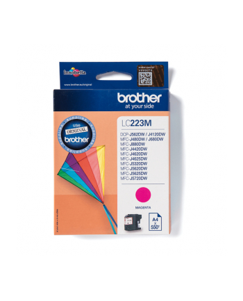 BROTHER Tusz Czerwony LC223M=LC-223M  550 str.