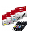 CANON Tusz CLI-551C/M/Y/K=CLI551 CMYK=6509B009  Zestaw CMYBk  CLI551C+CLI551M+CLI551Y+CLI551Bk - nr 66