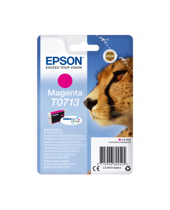 EPSON Tusz Czerwony T0713=C13T07134011  8 ml