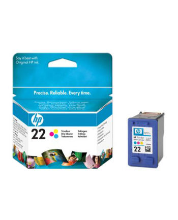 Hewlett-Packard HP Tusz Kolor HP22=C9352AE  165 str.  5 ml nr 1