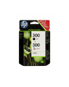 Hewlett-Packard HP Tusz HP300+HP300=CN637EE  Zestaw Bk+Kolor  CC640EE+CC643EE - nr 8