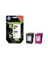 Hewlett-Packard HP Tusz HP300+HP300=CN637EE  Zestaw Bk+Kolor  CC640EE+CC643EE - nr 25