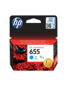 Hewlett-Packard HP Tusz Niebieski HP655=CZ110AE  600 str. - nr 12
