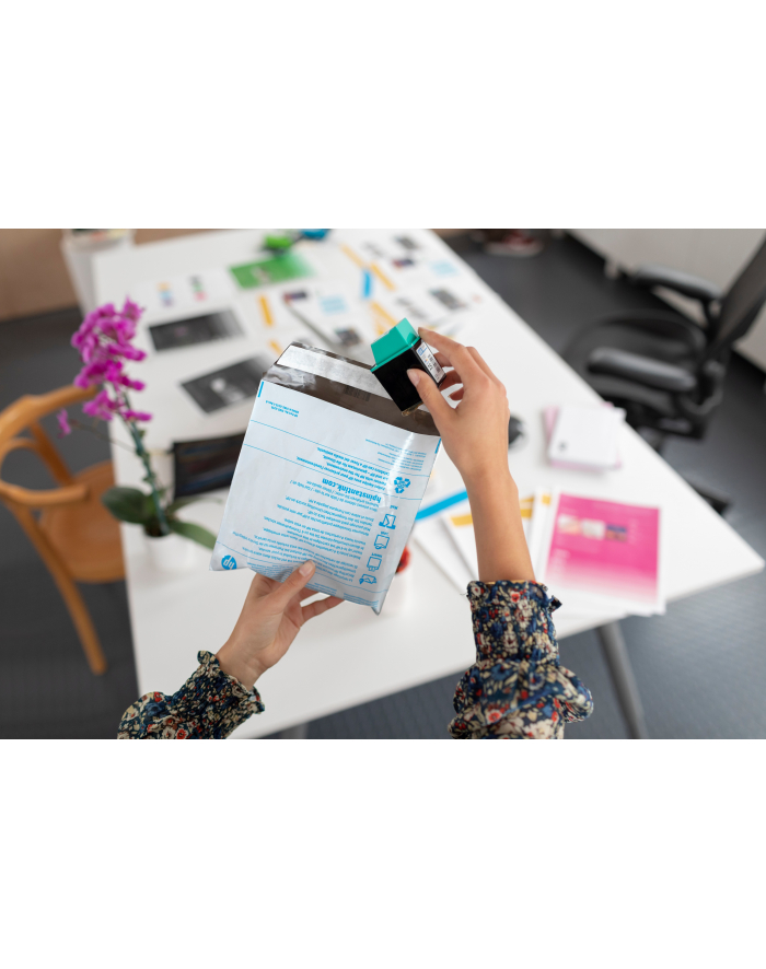 Hewlett-Packard HP Tusz Niebieski HP655=CZ110AE  600 str. główny