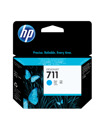 Hewlett-Packard HP Tusz Niebieski HP711=CZ130A  29 ml