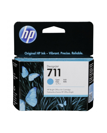 Hewlett-Packard HP Tusz Niebieski HP711=CZ130A  29 ml nr 2