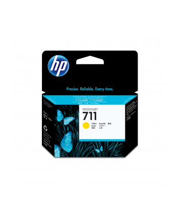 Hewlett-Packard HP Tusz Żółty HP711=CZ132A  29 ml