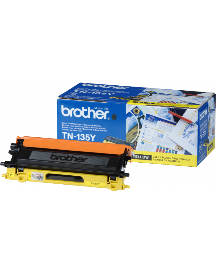 BROTHER Toner Żółty TN135Y=TN-135Y  4000 str. główny