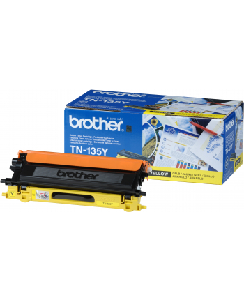 BROTHER Toner Żółty TN135Y=TN-135Y  4000 str.