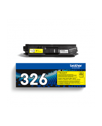 BROTHER Toner Żółty TN326Y=TN-326Y  3500 str.