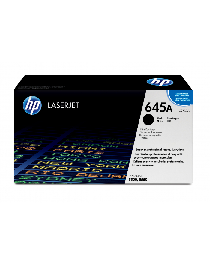 Hewlett-Packard HP Toner Czarny HP645A=C9730A  13000 str. główny