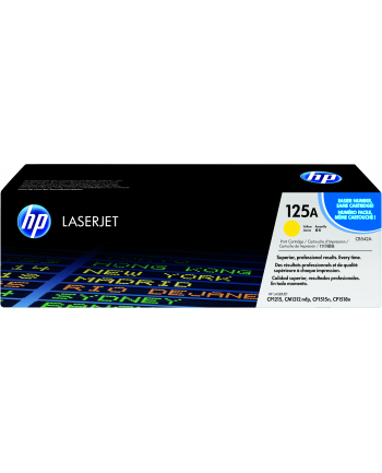 Hewlett-Packard HP Toner Żółty HP125A=CB542A  1400 str.
