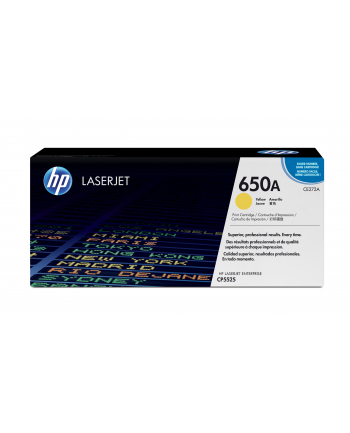 Hewlett-Packard HP Toner Żółty HP650A=CE272A  15000 str.