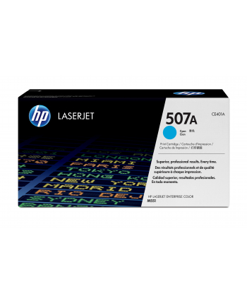 Hewlett-Packard HP Toner Niebieski HP507A=CE401A  6000 str. nr 1