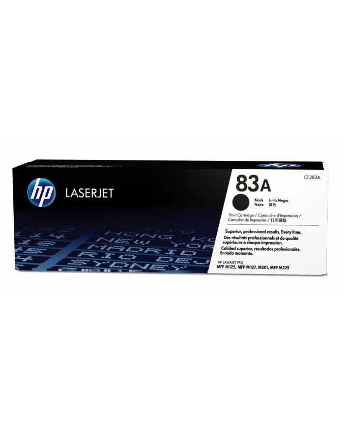 Hewlett-Packard HP Toner Czarny HP83A=CF283A  1500 str. główny