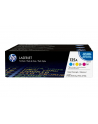 Hewlett-Packard HP Toner HP125A=CF373AM  Zestaw CMY  CB541A+CB543A+CB542A - nr 17