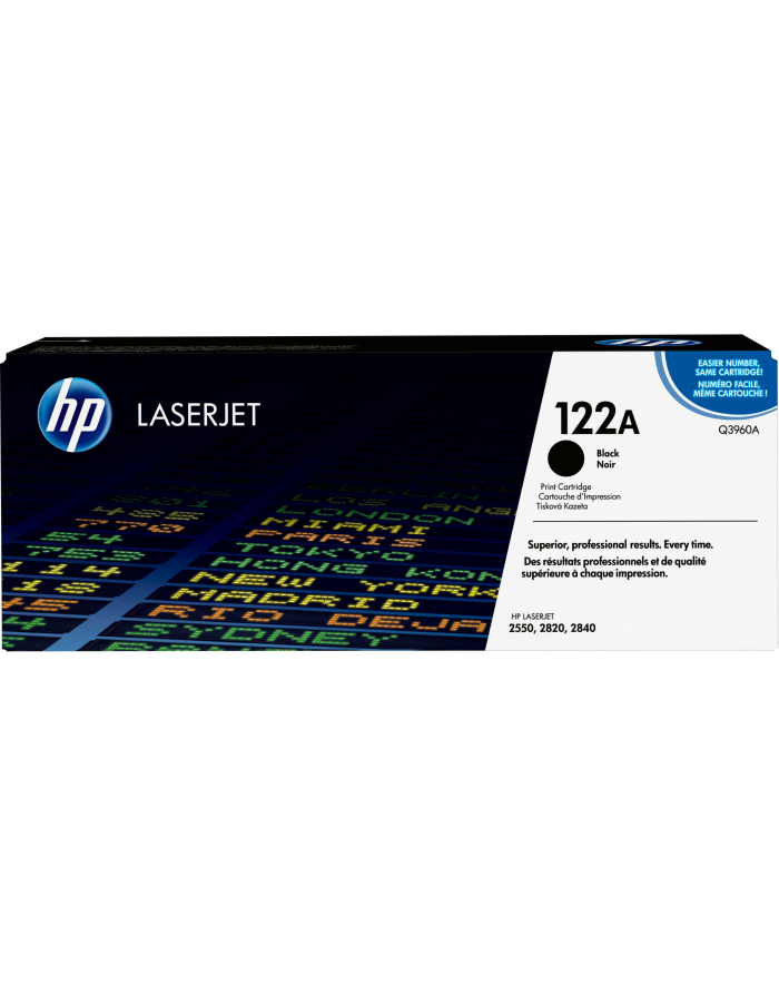 Hewlett-Packard HP Toner Czarny HP122A=Q3960A  5000 str. główny