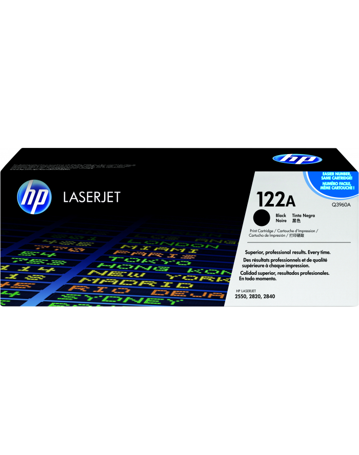 Hewlett-Packard HP Toner Czarny HP122A=Q3960A  5000 str. główny