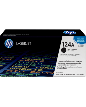 Hewlett-Packard HP Toner Czarny HP124A=Q6000A  2500 str.