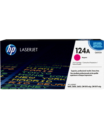 Hewlett-Packard HP Toner Czerwony HP124A=Q6003A  2000 str.