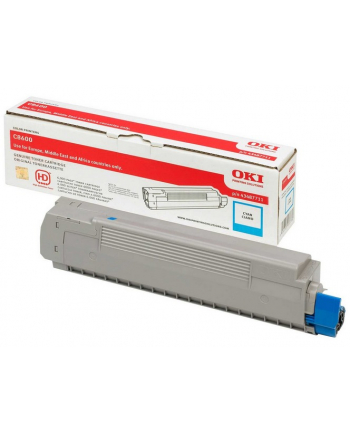 OKI Toner Niebieski C8600-TCtypC=43487711=C8600  C8800  6000 str.