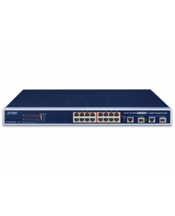 PLANET FGSW-1816HPS Switch 16xFEt PoE 802.3at 2xSFP