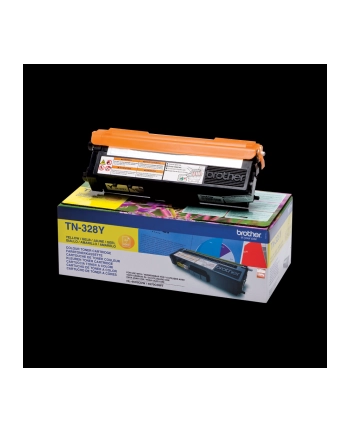 BROTHER Toner Żółty TN328Y=TN-328Y  6000 str. nr 1
