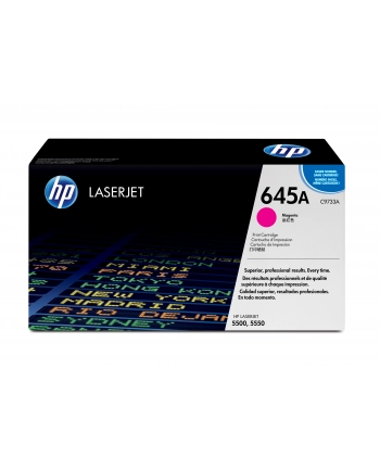 Hewlett-Packard HP Toner Czerwony HP645A=C9733A  12000 str. nr 2