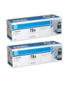 Hewlett-Packard HP Toner HP78Ax2=CE278AD  Zestaw 2xBk  2xCE278A - nr 47