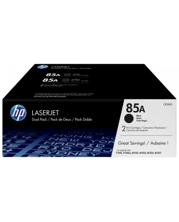 Hewlett-Packard HP Toner HP85Ax2=CE285AD  Zestaw 2xBk  2xCE285A nr 1