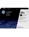 Hewlett-Packard HP Toner HP80Xx2=CF280XD  Zestaw 2xBk  2xCF280X - nr 19