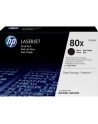 Hewlett-Packard HP Toner HP80Xx2=CF280XD  Zestaw 2xBk  2xCF280X - nr 51