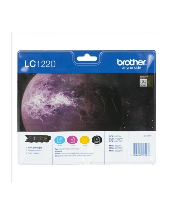 BROTHER Tusz LC1220VALBP=LC-1220VALBP  Zestaw CMYBk  LC1220C+LC1220M+LC1220Y+LC1220BK nr 2