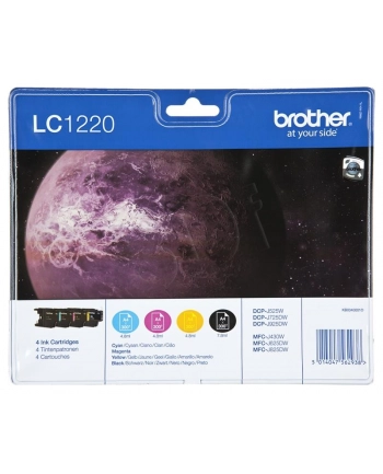 BROTHER Tusz LC1220VALBP=LC-1220VALBP  Zestaw CMYBk  LC1220C+LC1220M+LC1220Y+LC1220BK nr 1