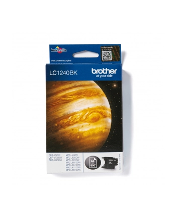 BROTHER Tusz Czarny LC1240BK=LC-1240BK  600 str. nr 1
